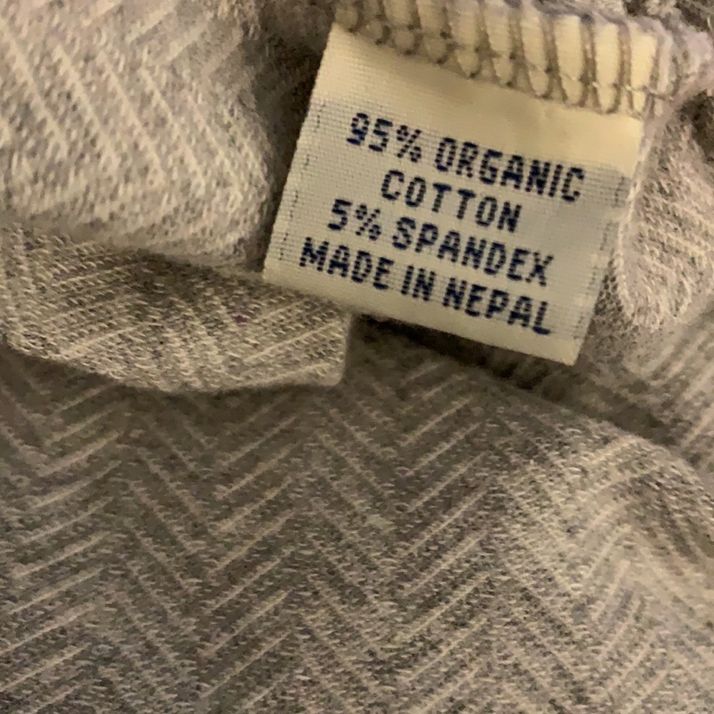 Synergy Organic herringbone soft mid length dress Size Small w/pockets - Picture 11 of 16
